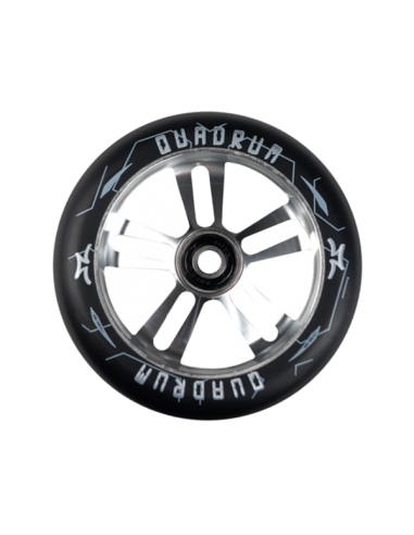 AO QUADRUM 10 STAR 100 STUNT SCOOTER WHEEL SILVER