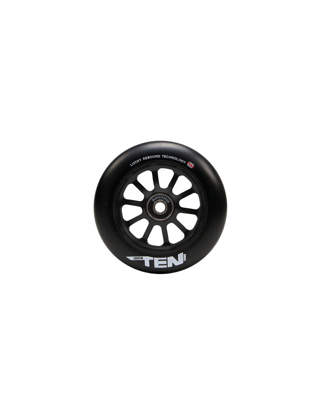 LUCKY TEN BLACK 110MM STUNT SCOOTER WHEEL