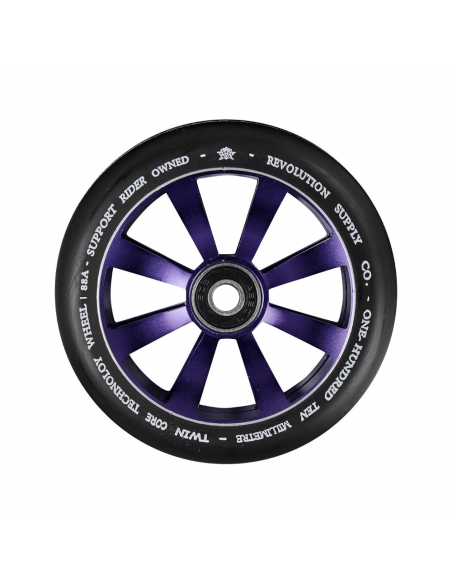 REVOLUTON SUPPLY WHEEL TWIN CORE 110MM PURPLE